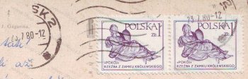 Polish stamp