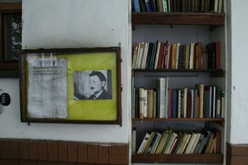First Circulating Library of Lonesome Books, dedicated to Jaroslav Hašek