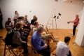 Sam Ashley, vernisáž (2), performance
