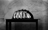 Igor Hlavinka, Installation with light and ceramic objects, granary, Fungus - průzkum místa, 1994-igor_hlavinka_installation_with_ligh_and_ceramic_objects_granary_fungus_-_pruzkum_mista1994_foto_d.s.jpg