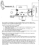 One of three soundwalk maps and instructions given to participants of the Noise Workshop, organised by the World Soundscape Project at Simon Fraser University in 1973.